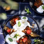 aubergines farcie lentilles recette vegan