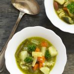 minestrone pesto Ligurie recette italienne