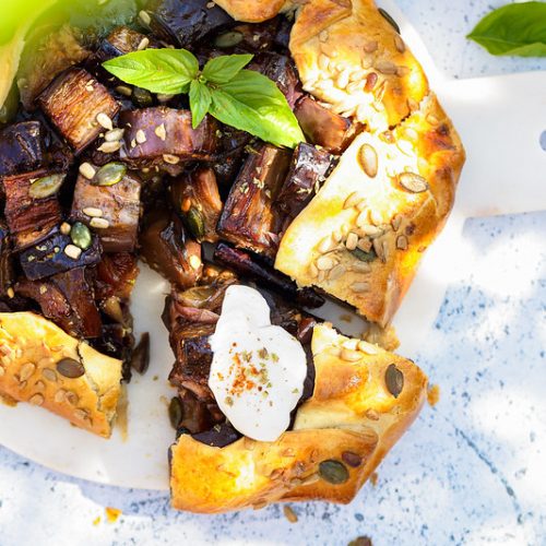 tarte aubergines recette facile sans moule