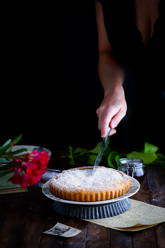 tarte napolitaine creme patissiere pizza dolce