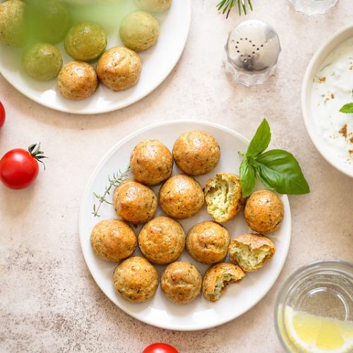 gougeres herbes recettes