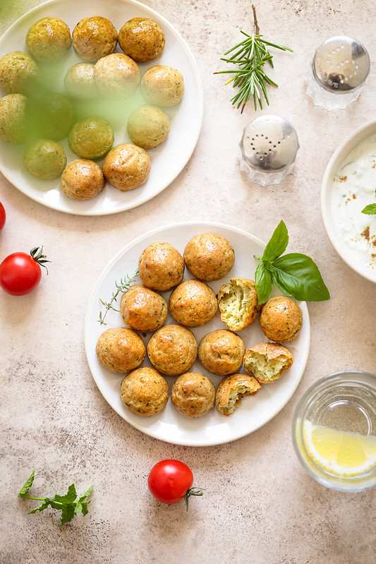 gougeres herbes recettes