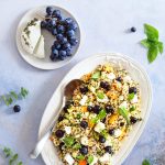 salade quinoa boulgour raisin courgette recette