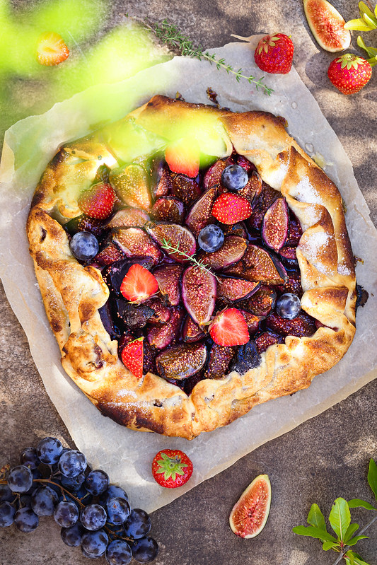 tarte figues sans moule recette facile