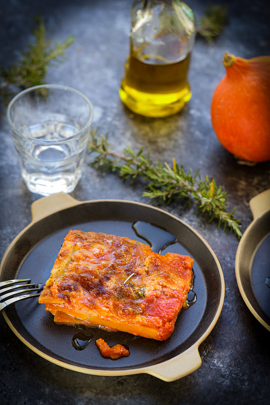 gratin parmigiana courge butternut recette video