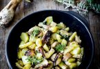 pomme terre cepes sautes recette vegan