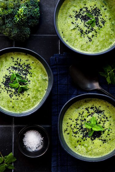 soupe brocoli vegan recette