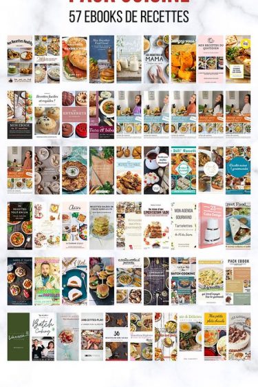 57 ebooks cuisine 29 euros offre exceptionnelle