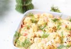 gratin chou fleur saumon