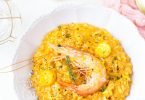 risotto crevettes ou langoustine recette italienne
