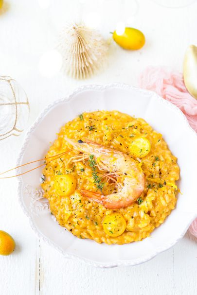 Risotto aux crevettes ou langoustines comme en Italie