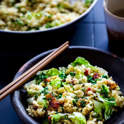 Riz sauté à la japonaise (chahan) - Recette bon marché - Un déjeuner de  soleil