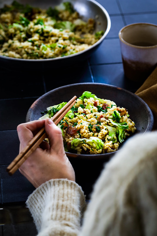 riz saute japonaise recette recyclage facile