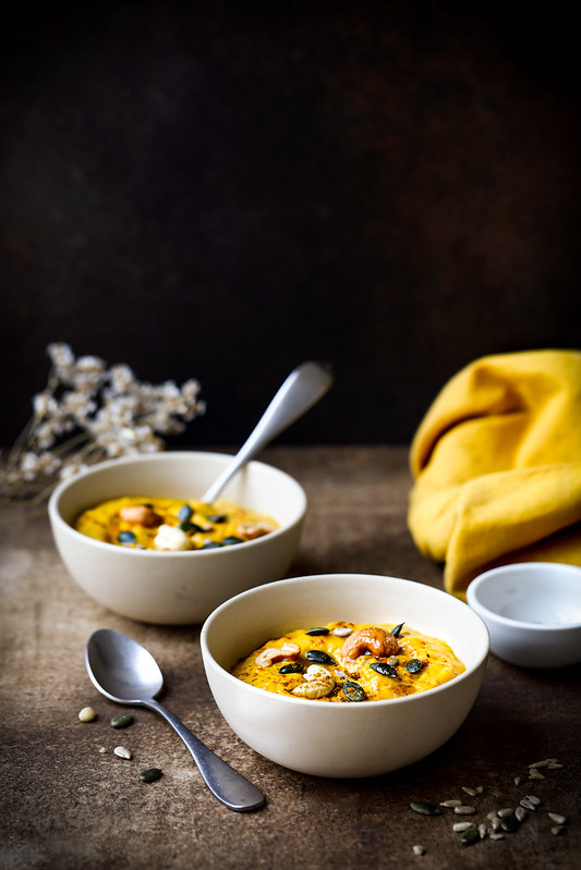 soupe butternut rotie carotte coco