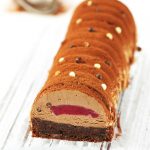 buche chocolat lait brownie facile