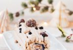 buche roulee marrons myrtilles recette video