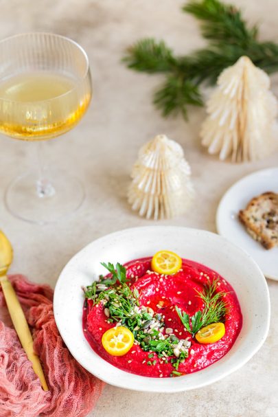 Tartinade de courge et betterave