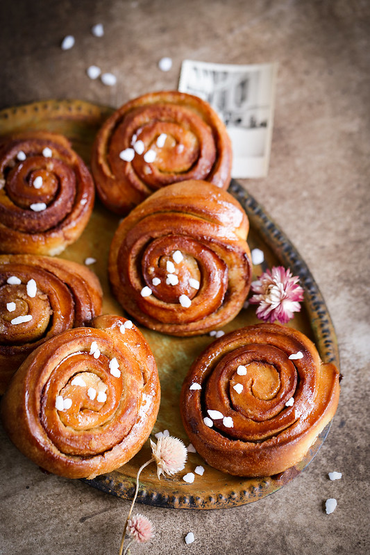 brioches cannelle (sans oeufs) recette facile