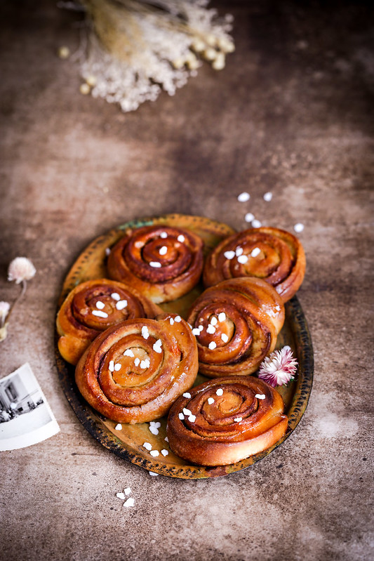 brioches roulees cannelle sans oeufs recette suedoise