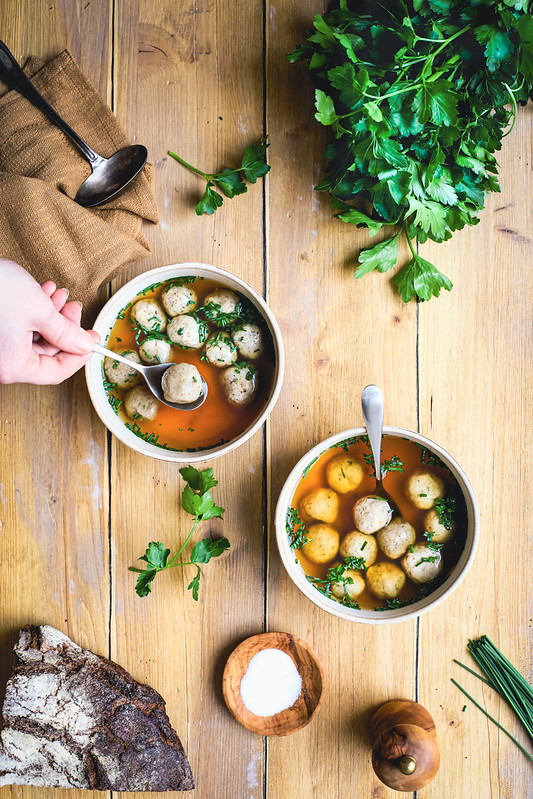 gnocchis pain bouillon recette italienne