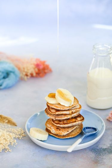 pancakes blancs oeuf banane recette