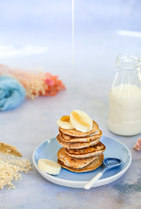 pancakes blancs oeuf banane recette