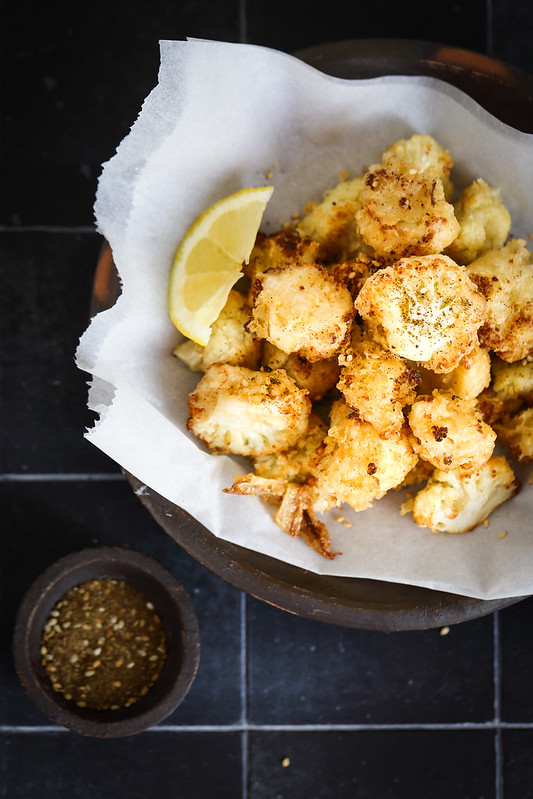 chou-fleur frit citron recette facile