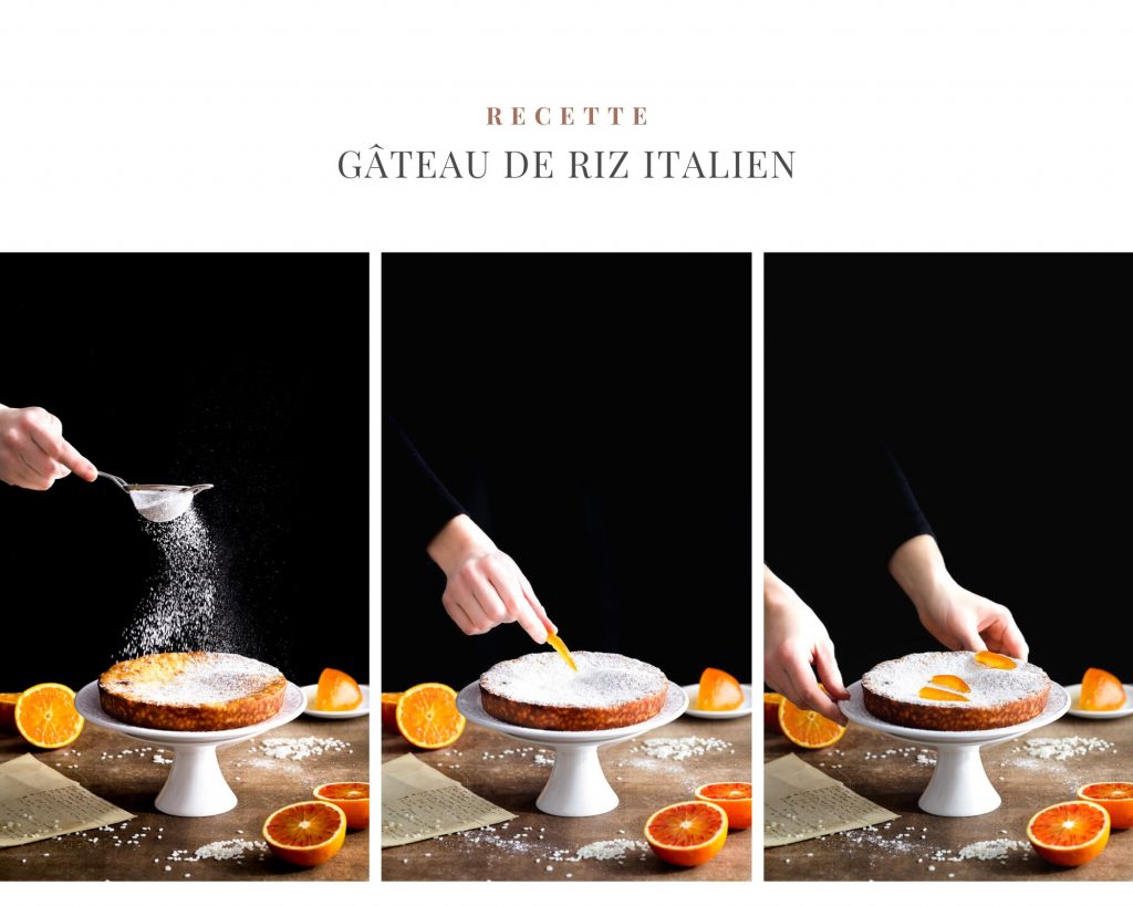gateau riz orange recette italienne
