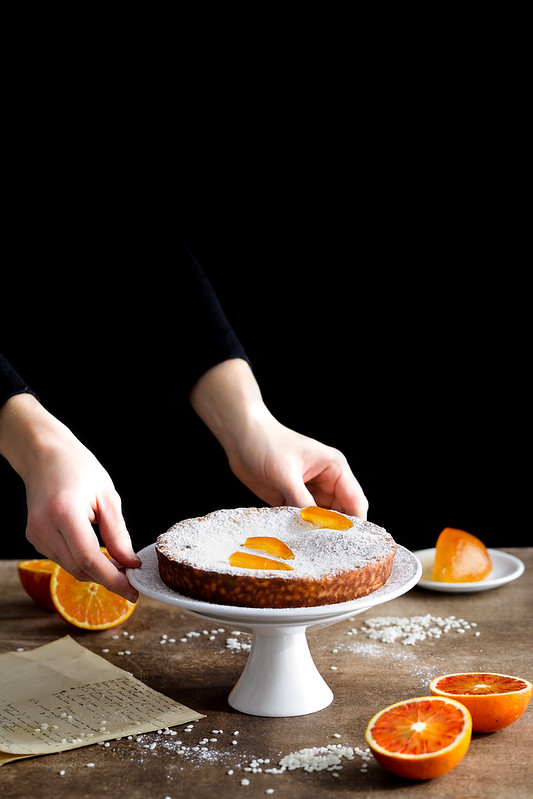 gateau riz orange amandes recette italienne