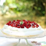 pavlova fraises bois coco recette sans gluten