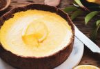tarte citron cuite four type flan recette