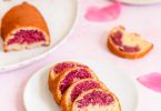 cake marbre framboise citron recette