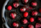 truffes chocolat blanc framboises