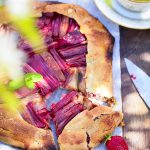 tarte rustique rhubarbe recette facile sans oeufs