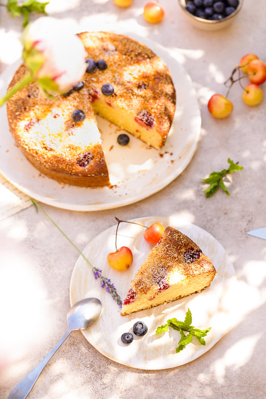 gateau moelleux amandes mascarpone recette facile