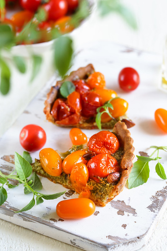 tarte tomates pesto brebis recette facile video