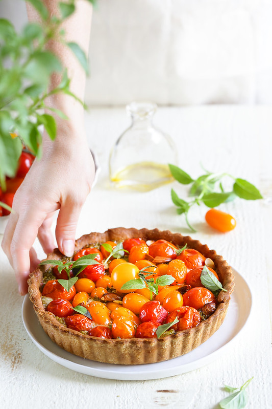 tarte tomates pesto recette italienne video