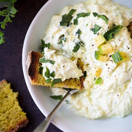 courgettes yaourt chevre facon tzatziki recette