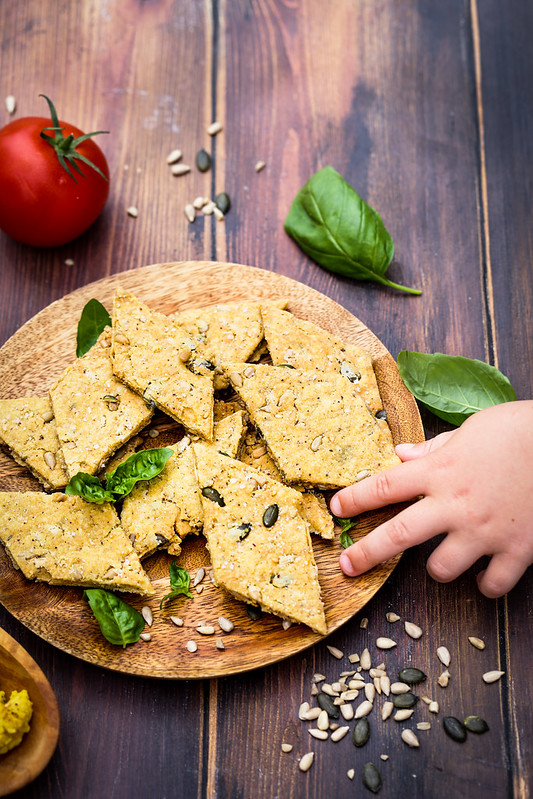 biscuits aperitif graines vegan