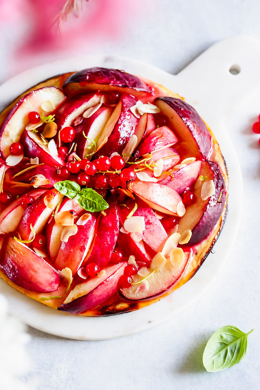 tarte nectarines citron vert recette video