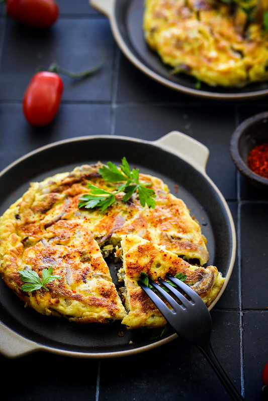 frittata oignons calabraise recette facile