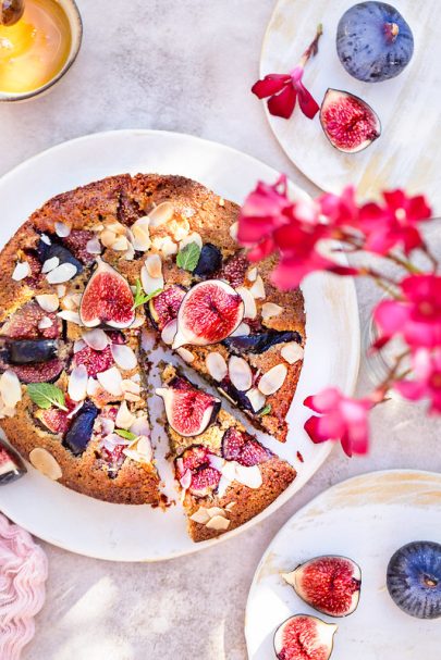 Gâteau aux figues et aux amandes (sans gluten)
