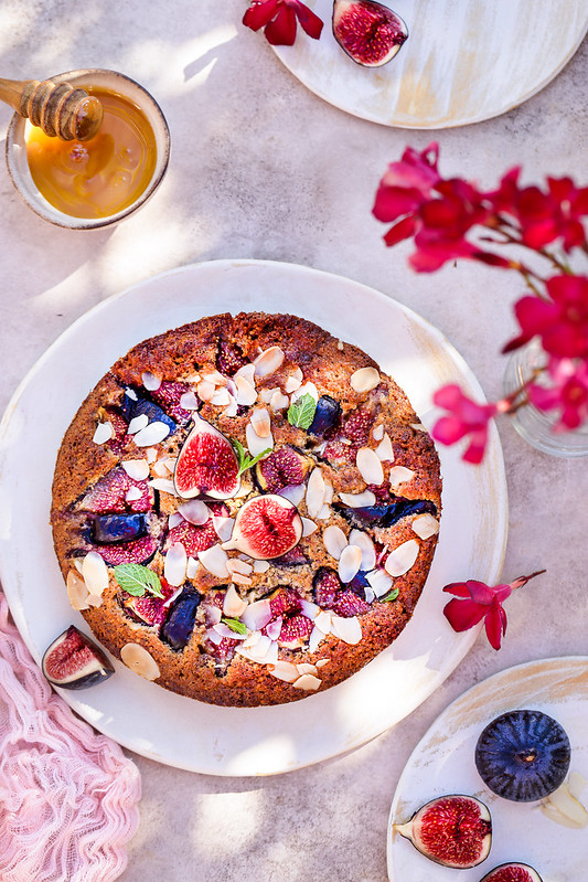 gateau figues amandes sans gluten recette