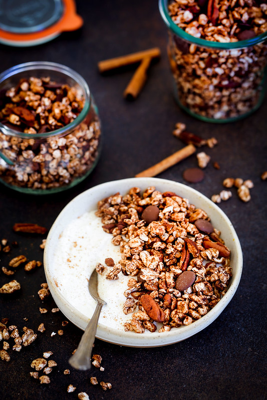 granola sarrasin souffle chocolat recette facile