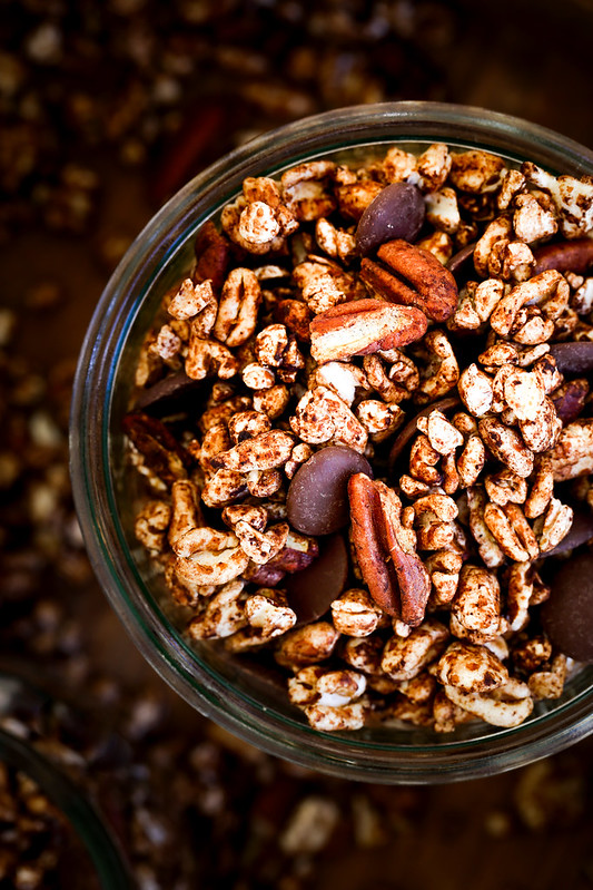 granola souffle epeautre sarrasin chocolat noix