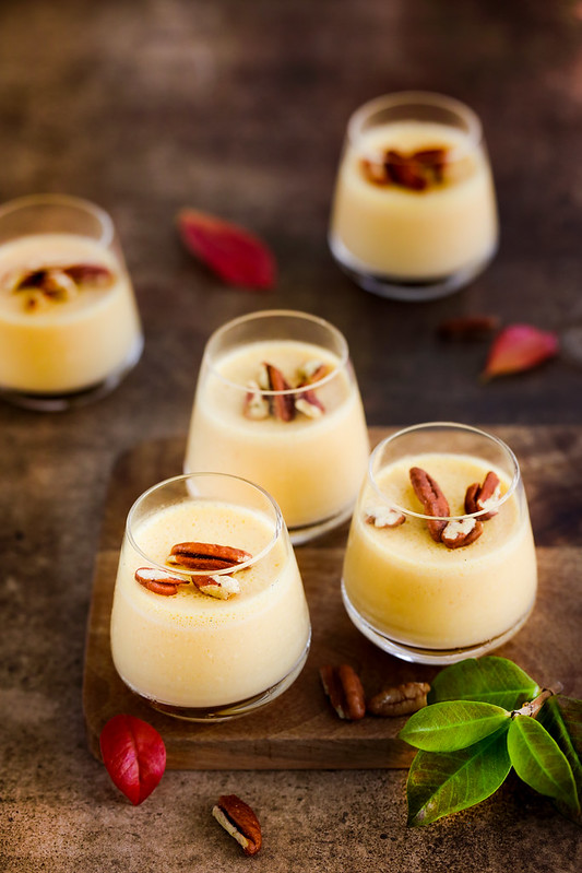 panna cotta courge butternut recette