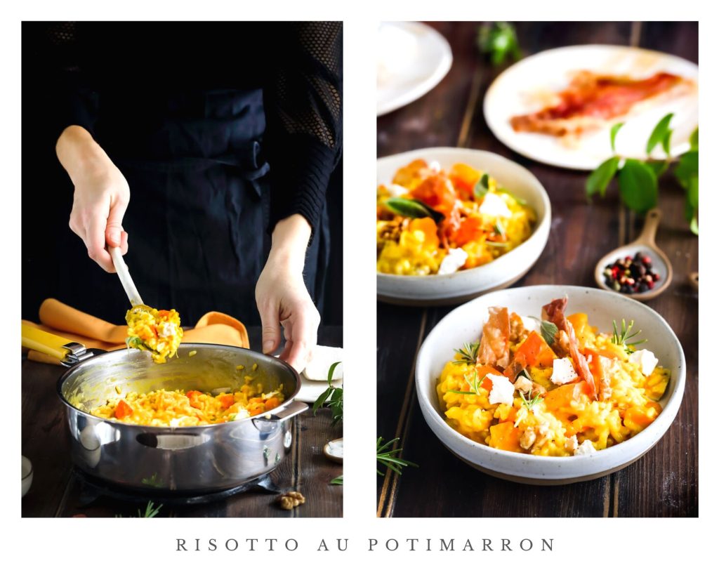 risotto potimarron recette video facile