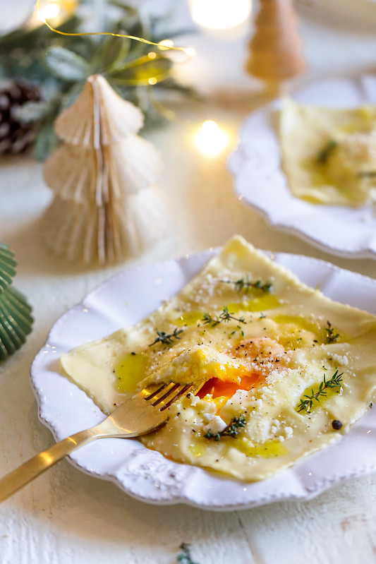 ravioli oeuf coulant ricotta recette italienne