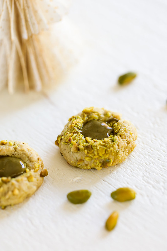 Biscuits sablé à la pâte de pistache - pâtisserie Aïd - Nad_recettedumonde