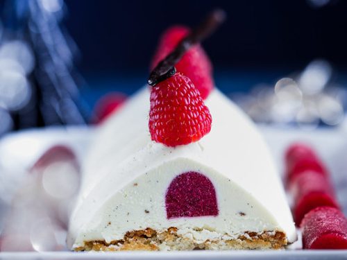 Recette Bûche vanille fruits rouges - Blog de